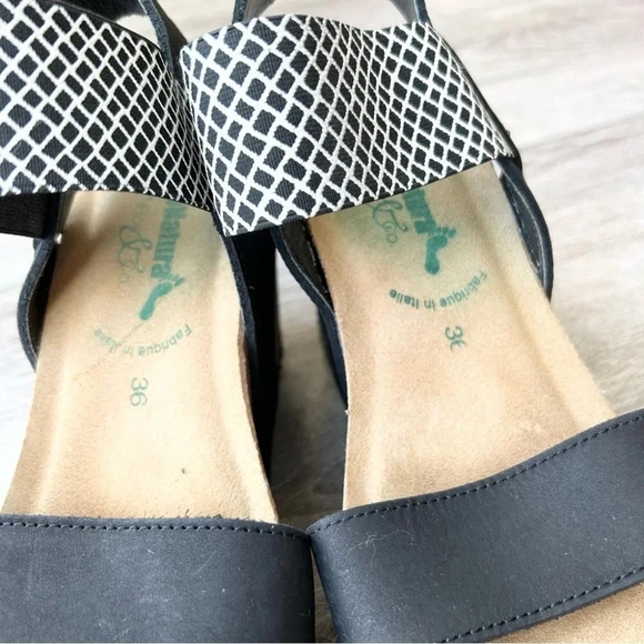 BioNatura Chic Minimalist Cork  Wedge Strappy Sandals Made in Italy - Picture 5 of 16